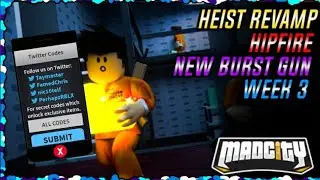 ⭐ALL WORKING CODES & HEIST REVAMP/HIPFIRE!⭐ | Mad City | Roblox