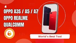 OPPO A3s / A5 / A7 OPPO REALME Qualcomm Unlock Oneclick By Usb Cable| 16-06-2024