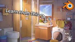 Learning from 2D artist's Artworks #2 | Blender Anime Shading and Lighting