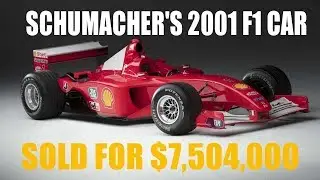 AMAZING !!! Schumacher's 2001 F1 Car Just Sold For $7,504,000