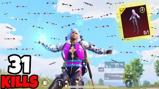 Using The Most USELESS Max RP Clothes • (31 KILLS) • BGMI Gameplay