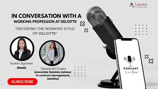 Contract Management | Deloitte | Deepanshi Gupta | Interview ~Ep.10