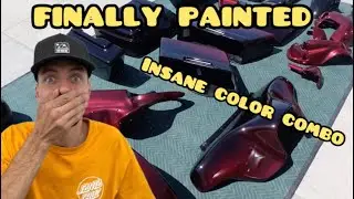 CUSTOM FADE ON A 2008 HARLEY DAVIDSON!
