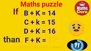 Maths reasoning puzzle question for ssc, cgl, bank, nda. #ssc #jee.