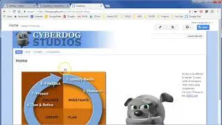 Creating page templates and section menus in Googlesites