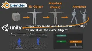 Blender / Unity: Basic Knowledge to Create 3D Game Objects and Animations
