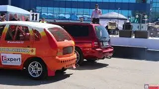 Конкурс на самый громкий выхлоп. 3-ий автофестиваль YO SUMMIT 2019 г. Йошкар-Ола