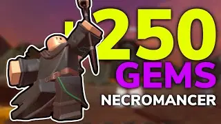 EASY OP NECROMANCER SOLO GEM STRATEGY - Tower Defense Simulator (ROBLOX)