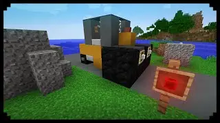 ✔ Minecraft: How to make a Road Roller