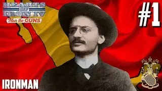 ТРОЦКИЙ В МЕКСИКЕ! - Hearts of Iron IV Man The Guns (Мексиканская Советская Республика) #1