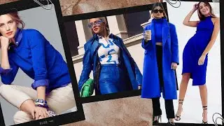 Crea tu mejor Atuendo con el Azul Cobalto Tendencia 💋
