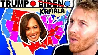 I Simulated Who Will be US President in 2024... Donald Trump vs Kamala Harris