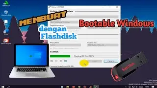 Cara Membuat Bootable Windows 7 32 bit ke Flashdisk
