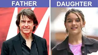 50 Famous Fathers and Their  Beautiful Daughters At The Same Age | Star then and now