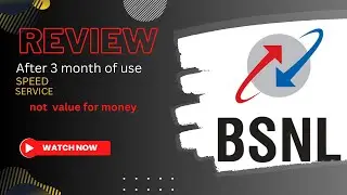 - BSNL Fiber Broadband (FTTH) Review After 3 Month BSNL | फाइबर 3 महीने इस्तेमाल करने के बाद