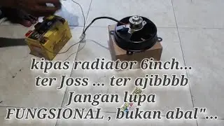 Kipas FAN RADIATOR 6inch ( PARTS VLOG)