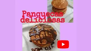 Panquecas para o café da manhã nessa quarentena, rápido e fácil de fazer.