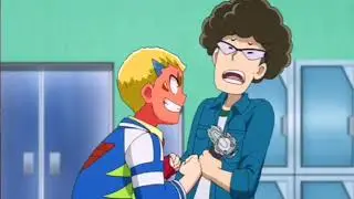 Beyblade burst sparking episode 18/ English subs/Drum is back