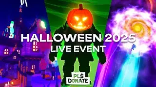Halloween 2025 Live Event Replay | PLS DONATE 🎃
