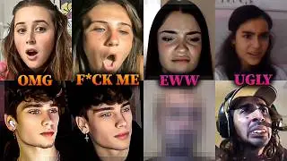 How Women React to Unattractive VS Handsome Men on Omegle, Ome TV Ep3
