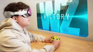 Winning Warzone on the Apple Vision Pro