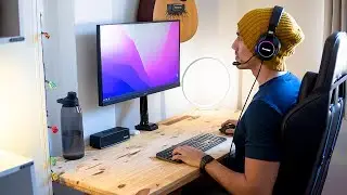 Tour Setup Minimalista com Notebook Windows (Escritório, Home Office)