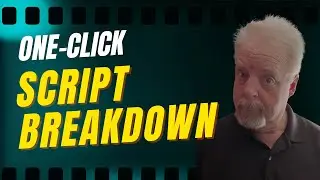 Script Breakdown in ReelIndy | From Finished Script to Production-Ready in Minutes