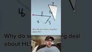 Why is Hypotenuse Leg Theorem Made to be Such a Big Deal?