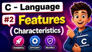 Features of C language | Characteristics of C language | Programming in C