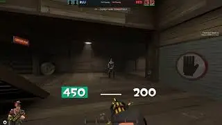 Demoman undergoes operation to become a scout