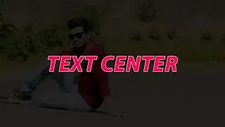Text In Centre Using CSS Created By VRP Tutorials