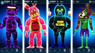 FNAF AR: Video Game Animatronics Workshop Animations