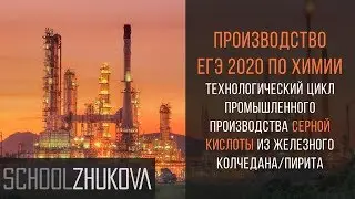 ЕГЭ 2020 Химия. Производство серной кислоты