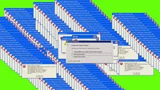 Browser Error Green screen 