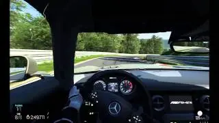 pCARS Build 515 - Mercedes SLS AMG at Eifelwald