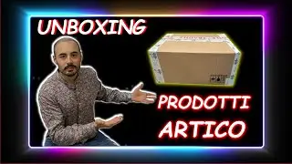 UNBOXING DI VARI PRODOTTI ARTICO E NOVITA' OMOTO