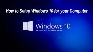 How to setup windows 10 and download OS for your computer full tutorial