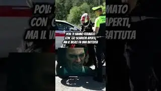 Ogni battuta vi farà ridere di gusto mentre nascondete la tristezza dell'imminente verbale #moto