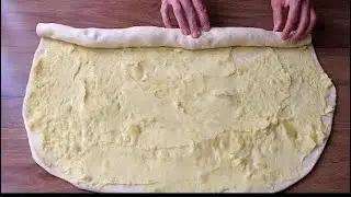😱 REKOR DENENDİ💯SADECE 2 Bezeye ❗KAT KAT PATATESLİ KATMER POĞAÇA NASIL YAPILIR