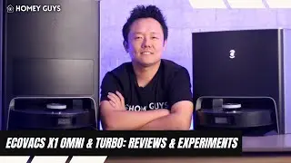 The Most PREMIUM Vacuum Robots in Malaysia | Ecovacs X1 OMNI & TURBO