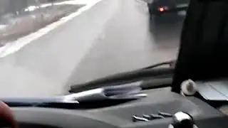 В Димитровграде около поселка Дачный перевернулась легковушка 😒