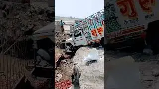 bolero pick-up accident #shorts #accidentnews #viral #new vi #shortsviral #badnor #aajtak #news #yt