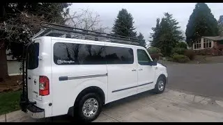Nissan NV 3500 Walkaround Tour, the greatest large family van!