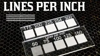 Laser Etching - Lines Per Inch DPI 🤯