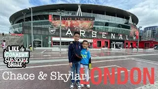 Emirates Stadium - Arsenal | London with Chace and Skylar