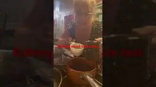 Trying Kidney wood tea.. #paloazul #thecrazypaintinglady #kidneytreetea