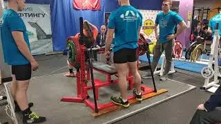 Protchenko Lyudmila RAW bench press 153kg@89kg