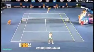 Jelena Dokic vs Alisa Kleybanova 2009 AO Highlights 1/2