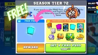 Wow🤩🥳 Free legendary card at season tier 72 in frag Pro shooter #Frag
