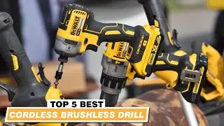 Top 5 Best Cordless Brushless Drills 2022 | Cordless Drill Driver Kit